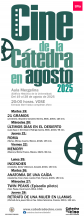 CINE DE LA CÁTEDRA EN AGOSTO 2025